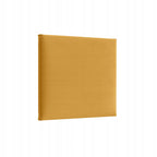 PANELE TAPICEROWANE 30X40 CM WELUROWE ŚCIENNE ŻÓŁE WEZGŁOWIE
