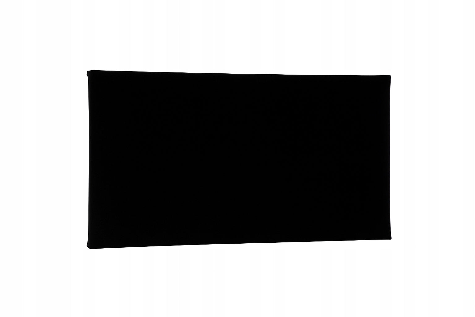 PANELE TAPICEROWANE 30X60 CM WELUROWE ŚCIENNE CZARNE WEZGŁOWIE