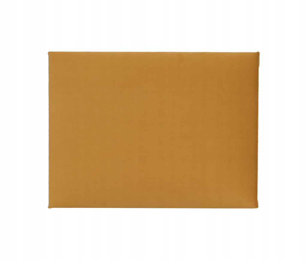 PANELE TAPICEROWANE 30X40 CM WELUROWE ŚCIENNE ŻÓŁE WEZGŁOWIE