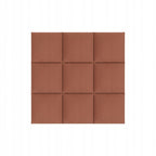 PANELE TAPICEROWANE WELUROWE ŚCIENNE RÓŻ INDYJSKI WEZGŁOWIE