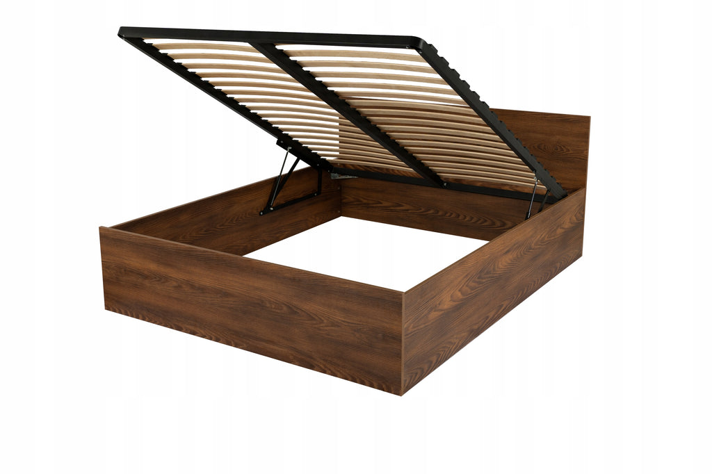 ŁÓŻKO PODNOSZONE KASZTAN AVARDONA + STELAŻ METALOWY + POJEMNIK