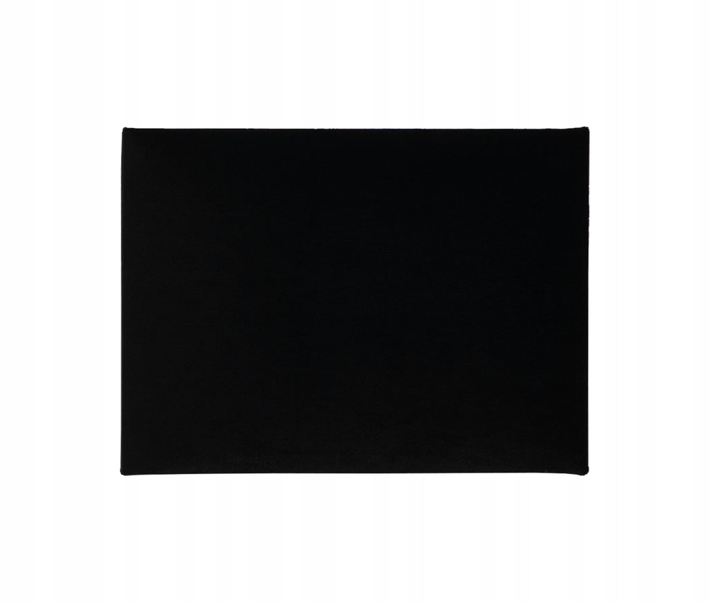 PANELE TAPICEROWANE 30X40 CM WELUROWE ŚCIENNE CZARNE WEZGŁOWIE