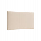 PANELE TAPICEROWANE 30X50 CM WELUROWE ŚCIENNE BIAŁY WEZGŁOWIE