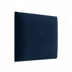 PANELE TAPICEROWANE 30X40 CM WELUROWE ŚCIENNE GRANATOWE WEZGŁOWIE