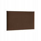 PANELE TAPICEROWANE 30X50 CM WELUROWE ŚCIENNE BRĄZ WEZGŁOWIE