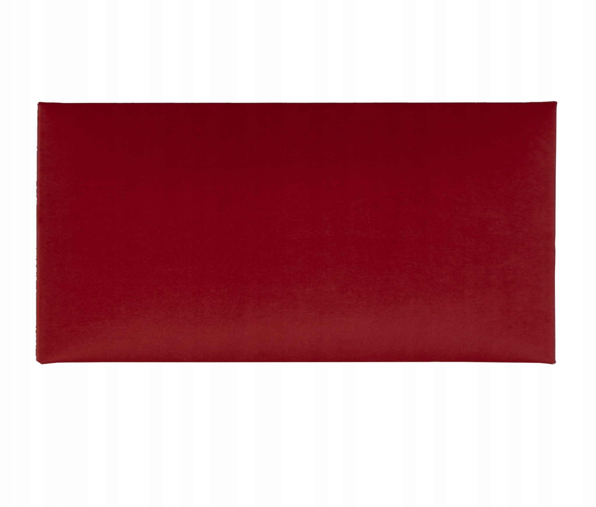 PANELE TAPICEROWANE 30X60 CM WELUROWE ŚCIENNE CZERWONE WEZGŁOWIE