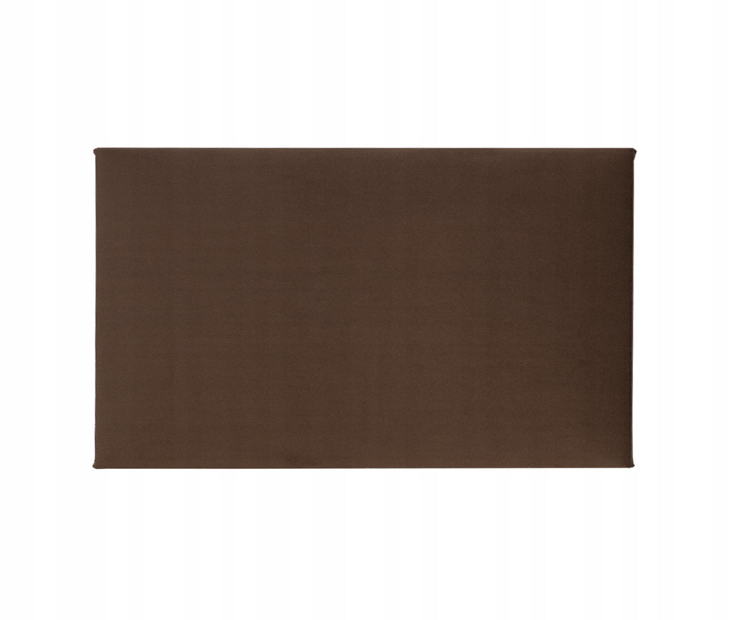 PANELE TAPICEROWANE 30X50 CM WELUROWE ŚCIENNE BRĄZ WEZGŁOWIE