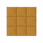 PANELE TAPICEROWANE 30X40 CM WELUROWE ŚCIENNE ŻÓŁE WEZGŁOWIE